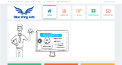 Desktop Screenshot of bluewingads.com